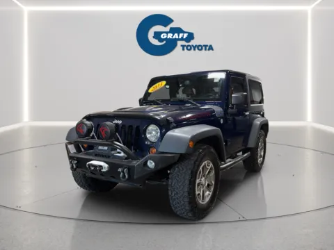 Blue 2013 Jeep Wrangler Rubicon for sale in Burns Harbor, IN