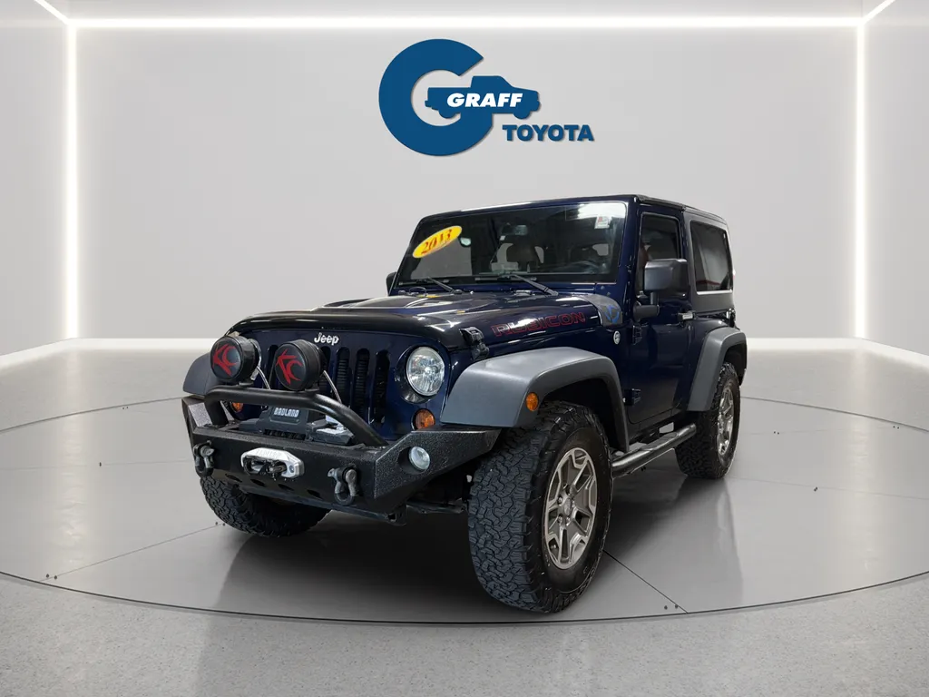Blue 2013 Jeep Wrangler Rubicon for sale in Burns Harbor, IN