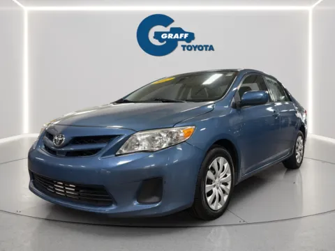 Blue 2012 Toyota Corolla LE for sale in Burns Harbor, IN