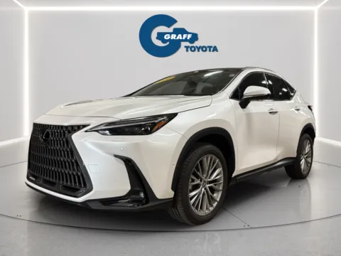 White 2024 Lexus NX 350h Luxury for sale in Burns Harbor, IN