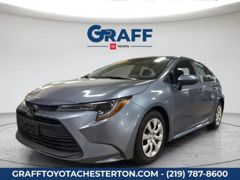 Gray 2024 Toyota Corolla LE for sale in Burns Harbor, IN