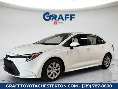 Photos of 2024 Toyota Corolla Hybrid LE for sale in Burns Harbor, IN at Graff Toyota