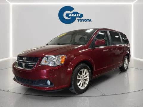 Red 2019 Dodge Grand Caravan SXT for sale in Burns Harbor, IN