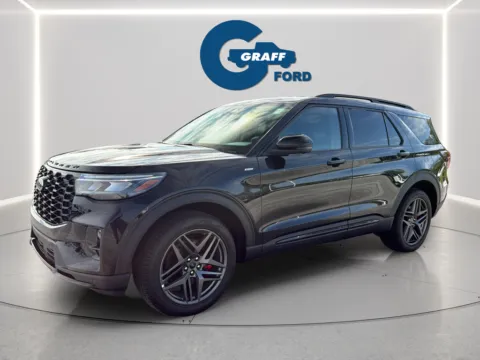 Black 2026 Ford Explorer ST-Line for sale in Burns Harbor, IN