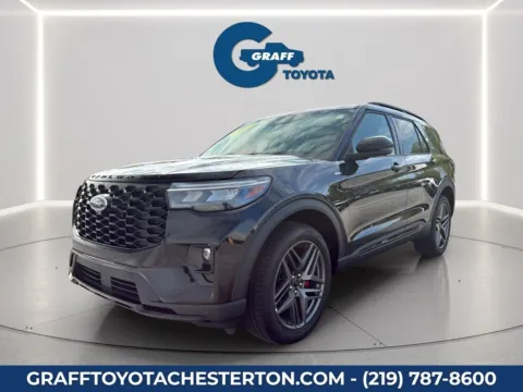 Black 2026 Ford Explorer ST-Line for sale in Burns Harbor, IN