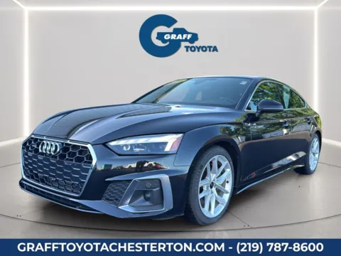 Black 2024 Audi A5 Sportback 45 S line Premium Plus for sale in Burns Harbor, IN