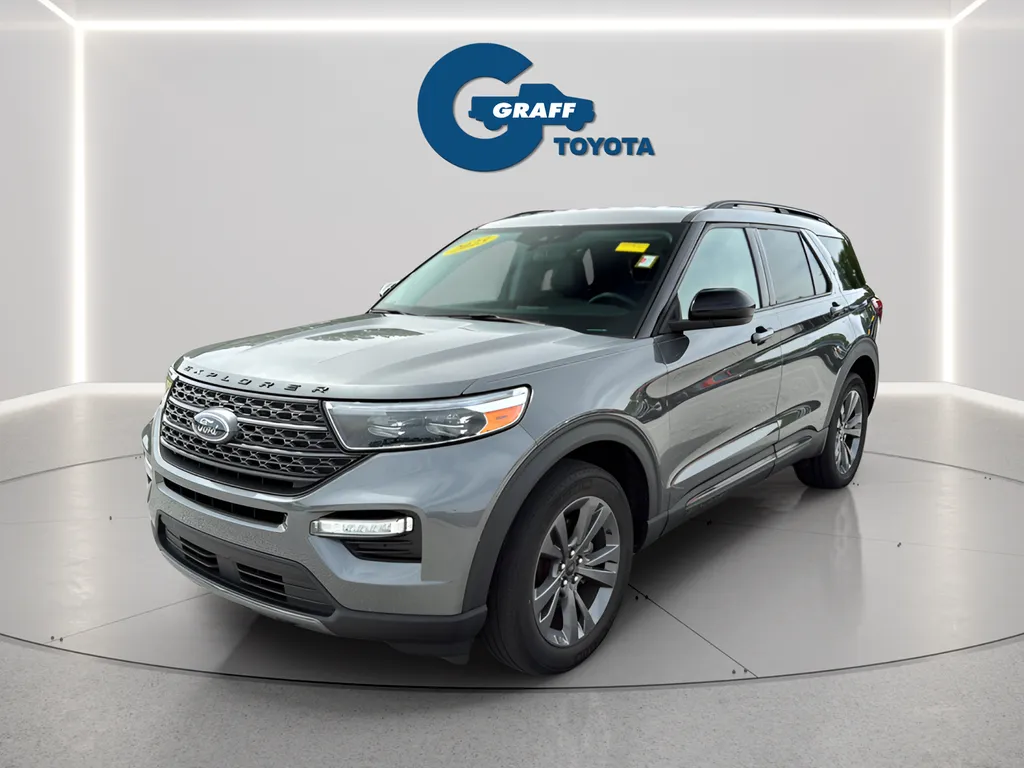 Gray 2023 Ford Explorer XLT for sale in Burns Harbor, IN