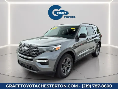 Gray 2023 Ford Explorer XLT for sale in Burns Harbor, IN