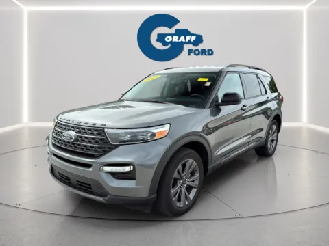 Gray 2023 Ford Explorer XLT for sale in Burns Harbor, IN