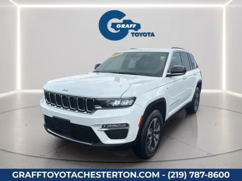 White 2024 Jeep Grand Cherokee 4xe for sale in Burns Harbor, IN