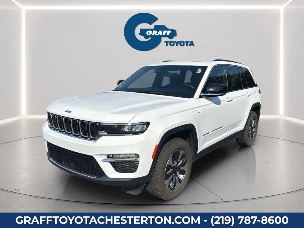 White 2024 Jeep Grand Cherokee 4xe for sale in Burns Harbor, IN