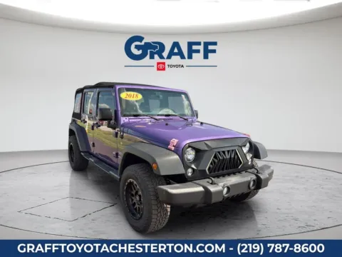 More photos of 2018 Jeep Wrangler JK Unlimited Sport at Graff Toyota, IN