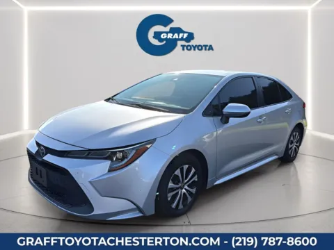 Silver 2022 Toyota Corolla Hybrid LE for sale in Burns Harbor, IN