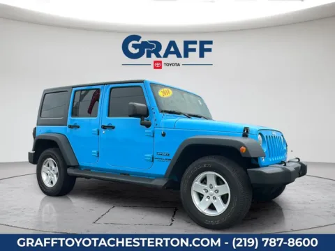 More photos of 2018 Jeep Wrangler JK Unlimited Sport at Graff Toyota, IN