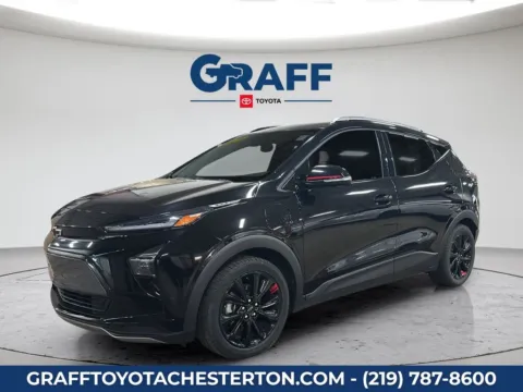 Black 2023 Chevrolet Bolt EUV LT for sale in Burns Harbor, IN