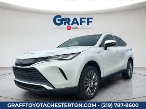 White 2021 Toyota Venza Limited for sale in Burns Harbor, IN