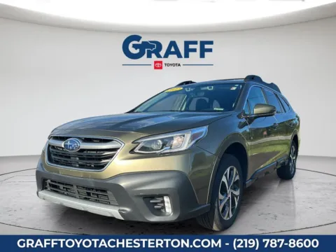 Green 2022 Subaru Outback Limited XT for sale in Burns Harbor, IN