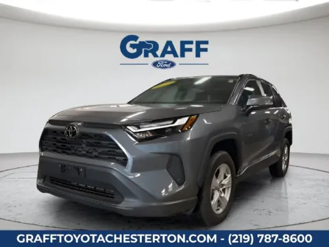 Gray 2025 Toyota RAV4 XLE for sale in Burns Harbor, IN