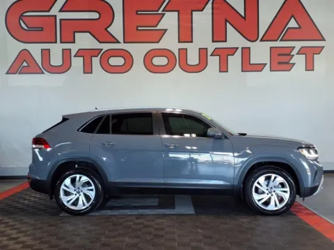 Gray 2021 Volkswagen Atlas Cross Sport V6 SEL for sale in Gretna, NE