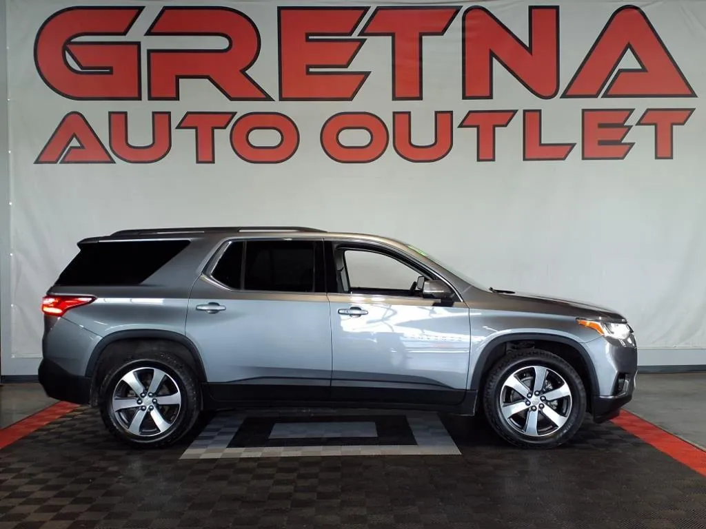 Silver 2021 Chevrolet Traverse LT Leather for sale in Gretna, NE