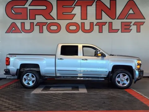 Silver 2015 Chevrolet Silverado 2500HD LTZ for sale in Gretna, NE