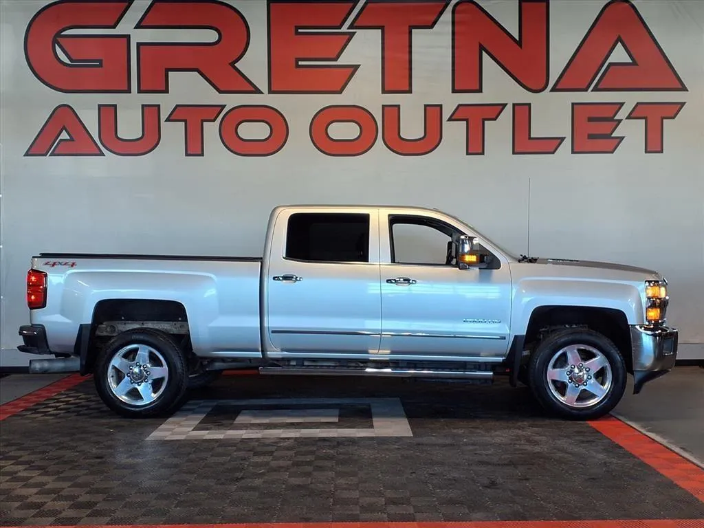 Silver 2015 Chevrolet Silverado 2500HD LTZ for sale in Gretna, NE