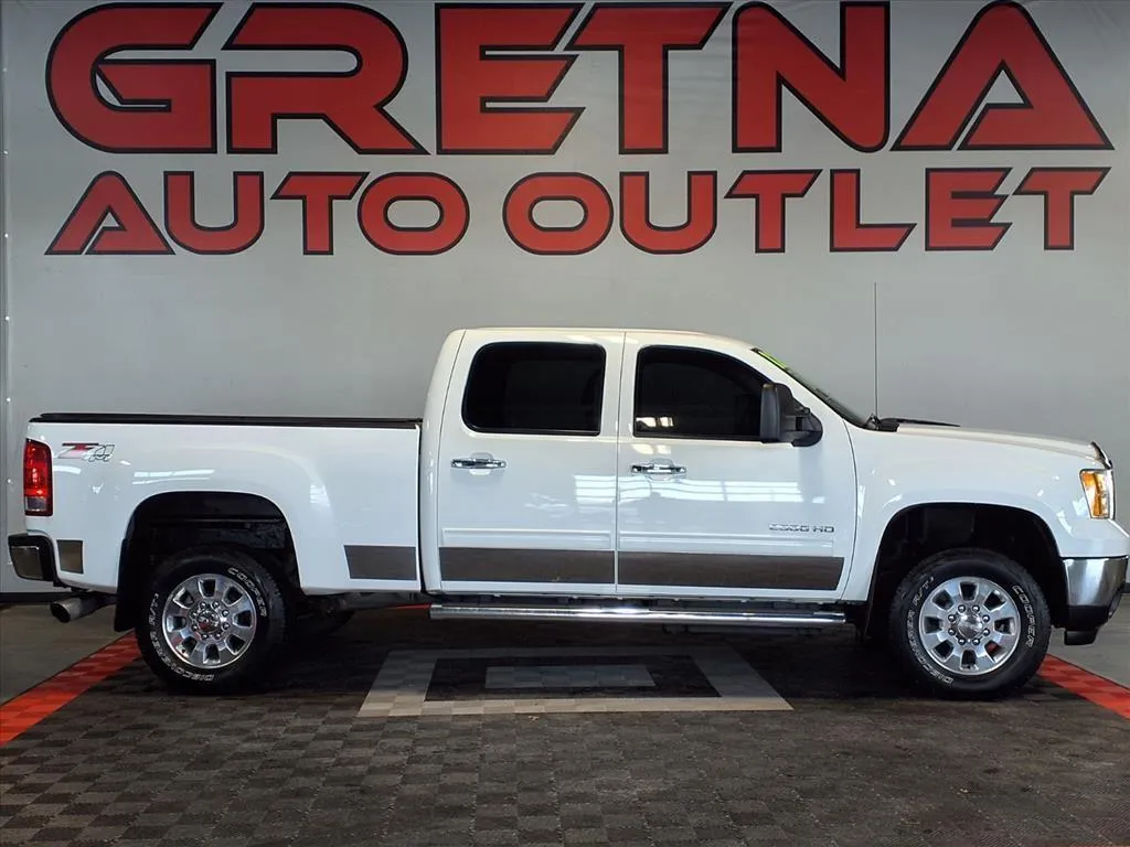 White 2012 GMC Sierra 2500HD SLE for sale in Gretna, NE