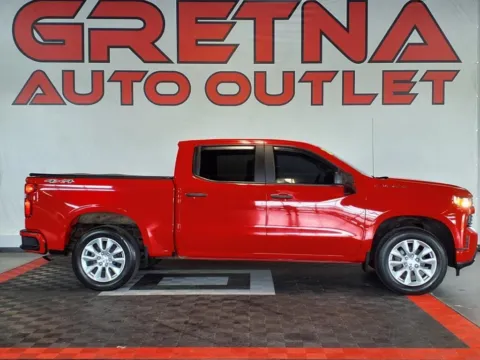 Red 2021 Chevrolet Silverado 1500 Custom for sale in Gretna, NE