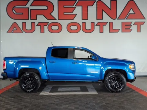 Blue 2022 GMC Canyon Elevation for sale in Gretna, NE