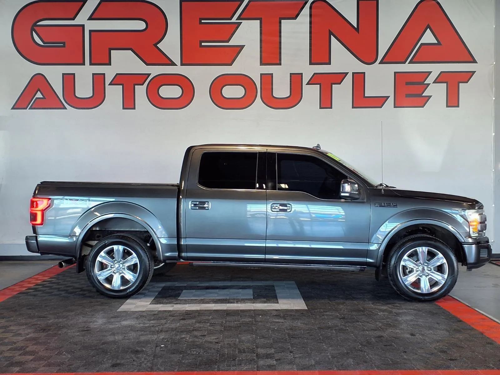 Gray 2018 Ford F-150 Platinum for sale in Gretna, NE