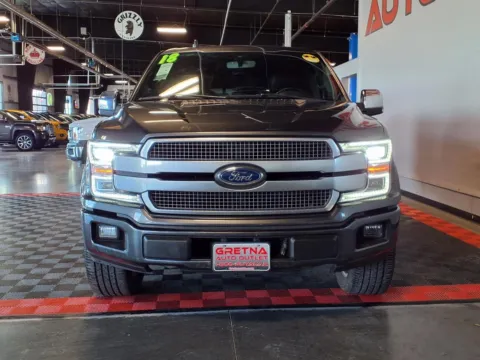 Photos of 2018 Ford F-150 Platinum for sale in Gretna, NE at Gretna Auto Outlet