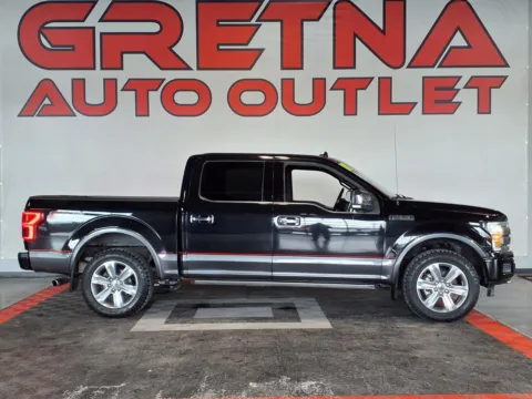 Black 2018 Ford F-150 Platinum for sale in Gretna, NE