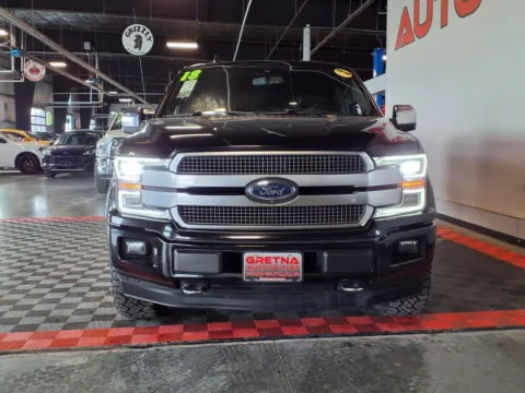 Photos of 2018 Ford F-150 Platinum for sale in Gretna, NE at Gretna Auto Outlet