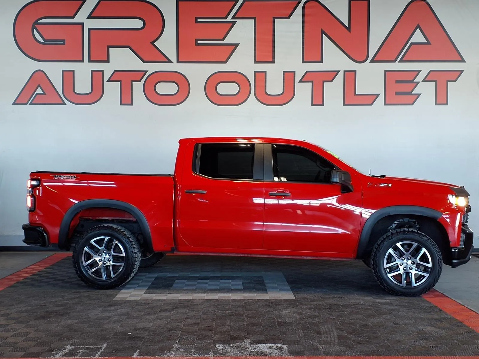 Red 2020 Chevrolet Silverado 1500 Custom Trail Boss for sale in Gretna, NE