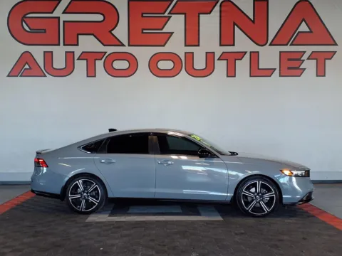Silver 2024 Honda Accord Hybrid Sport for sale in Gretna, NE