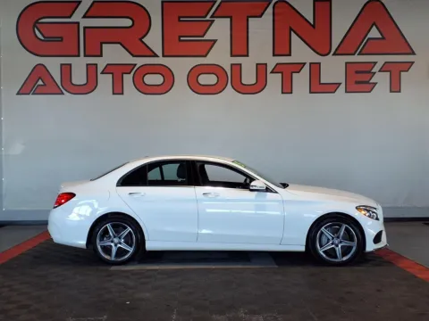 White 2015 Mercedes-Benz C-Class C 300 4MATIC for sale in Gretna, NE