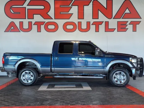 Blue 2014 Ford F-350 Super Duty Lariat for sale in Gretna, NE