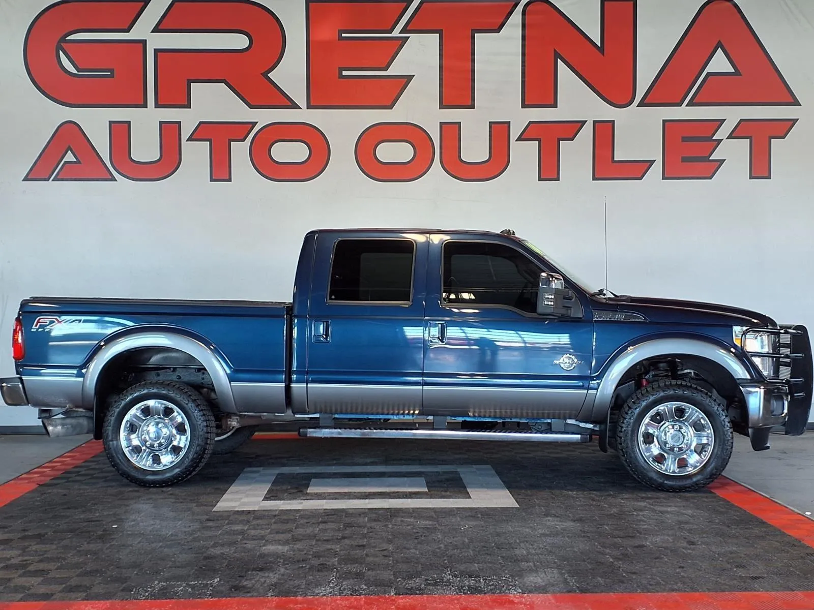 Blue 2014 Ford F-350 Super Duty Lariat for sale in Gretna, NE