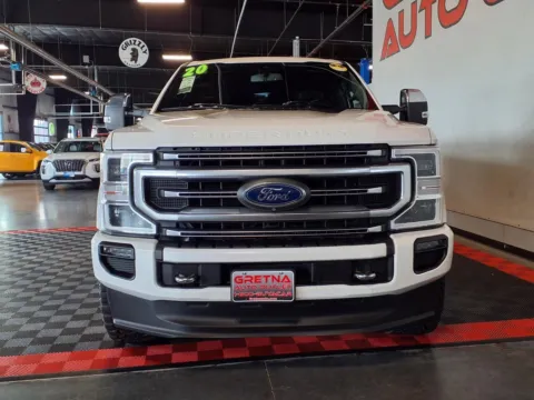 Photos of 2020 Ford F-250 Super Duty Platinum for sale in Gretna, NE at Gretna Auto Outlet