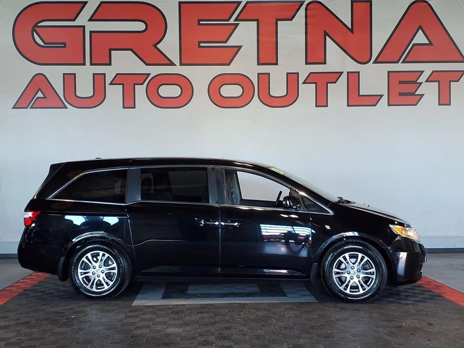 Black 2013 Honda Odyssey EX-L for sale in Gretna, NE