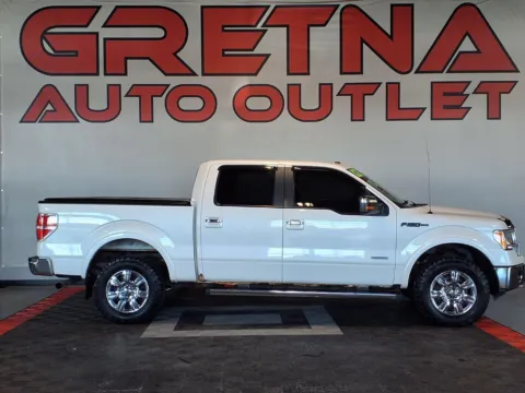 White 2012 Ford F-150 Lariat for sale in Gretna, NE