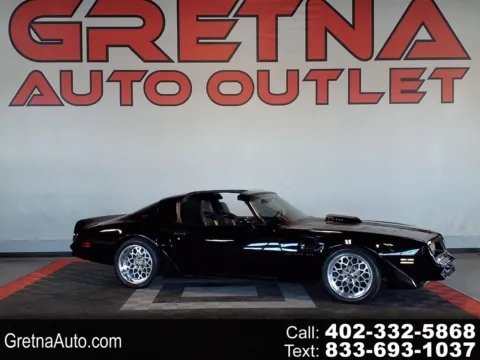 Black 1978 Pontiac Firebird Trans Am for sale in Gretna, NE