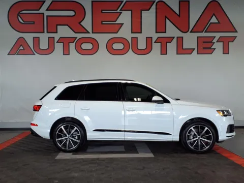 White 2021 Audi Q7 quattro Premium Plus 55 TFSI for sale in Gretna, NE