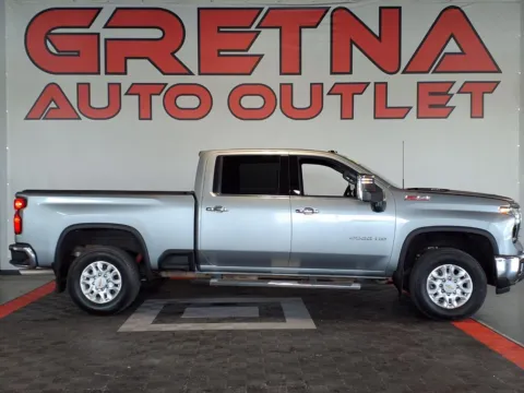 Gray 2024 Chevrolet Silverado 2500HD LTZ for sale in Gretna, NE