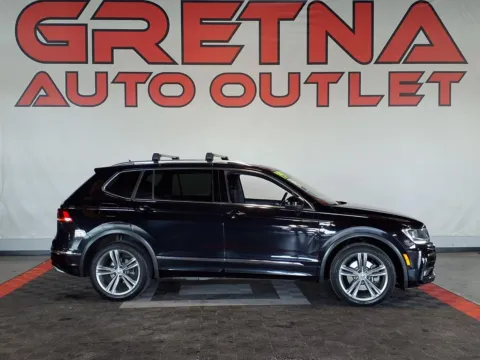 Black 2019 Volkswagen Tiguan SEL R-Line 4Motion for sale in Gretna, NE