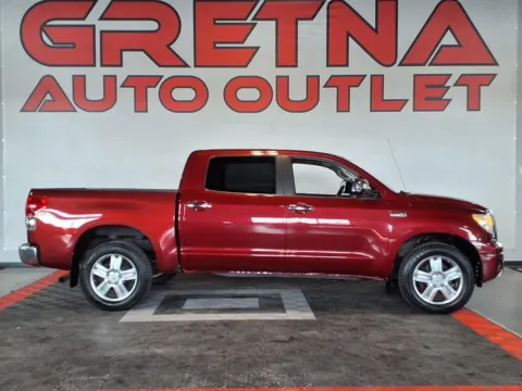 Red 2007 Toyota Tundra Limited for sale in Gretna, NE