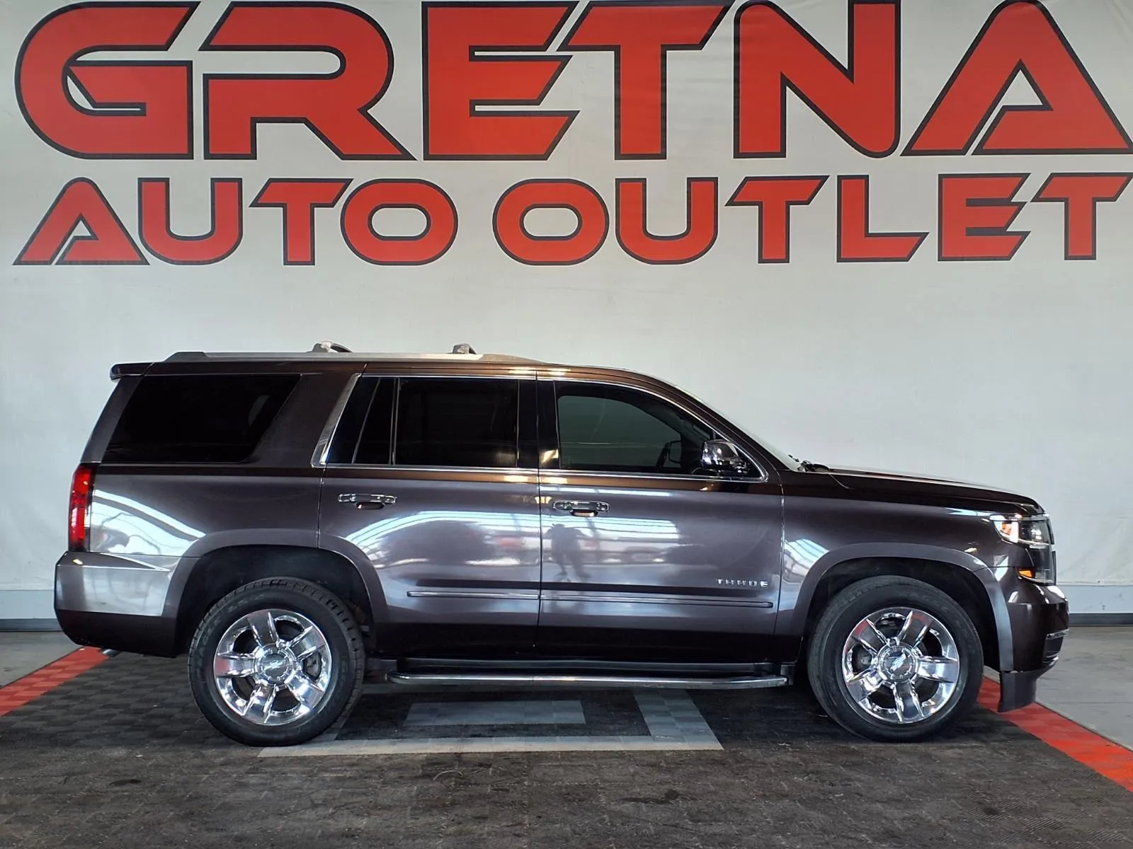 Gray 2015 Chevrolet Tahoe LTZ for sale in Gretna, NE