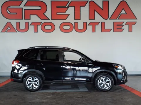 Black 2024 Subaru Forester Premium for sale in Gretna, NE
