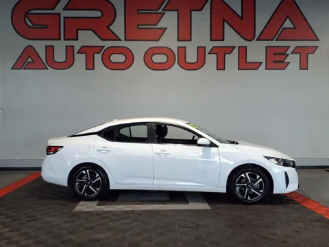 White 2025 Nissan Sentra SV for sale in Gretna, NE