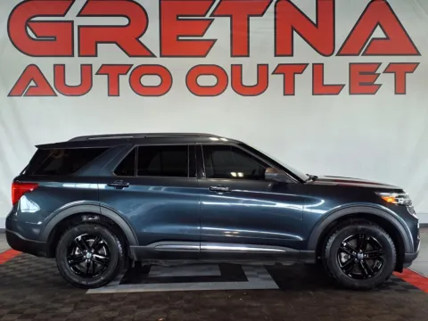 Blue 2022 Ford Explorer XLT for sale in Gretna, NE